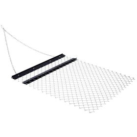 ATV Drag Harrow 4'x5', Chain Harrow for Landscape Leveling or Sod Prepping, Durable UTV Tractor Attachment Seed Harrow for Gravel Driveway, Field