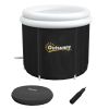 Outsunny Ice Bath Tub, 79 Gallon Outdoor Portable Cold Plunge Tub with Thermo Lid, Cover and Carry Bag for Athletes Recovery and Cold Water Therapy