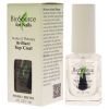 Natural Therapy Brilliant Top Coat by BioSource for Women - 0.4 oz Nail Treatment