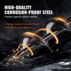 VEVOR Auger Drill Bits for Planting Set of 4, Garden Auger Drill Bit, Spiral Drill Bit for Post Hole Digger, Bulbs Planting & Holes Digging