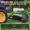 VEVOR Tow Behind Lawn Roller, 400lbs Sand/Water Filled Yard Roller, LLDPE Drum and Steel Frame Sod Roller with Easy-turn Plug