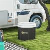 Outsunny Ice Bath Tub, 79 Gallon Outdoor Portable Cold Plunge Tub with Thermo Lid, Cover and Carry Bag for Athletes Recovery and Cold Water Therapy