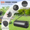 VEVOR Tow Behind Lawn Roller, 400lbs Sand/Water Filled Yard Roller, LLDPE Drum and Steel Frame Sod Roller with Easy-turn Plug
