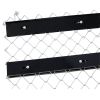 ATV Drag Harrow 4'x5', Chain Harrow for Landscape Leveling or Sod Prepping, Durable UTV Tractor Attachment Seed Harrow for Gravel Driveway, Field
