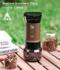 Multifunction coffee bean grinder. (Car-mounted wireless charging coffee grinding Coffee Beans / Grains / Condiment, coffee bean capacity of 130g