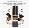 Italian car coffee machine. (Capsule (Nestle) + coffee powder 2 in one, exquisite and classic, wireless charging 52 times / cup