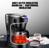 PS6638TS Italian drip coffee machine 800W drip coffee automatic home coffee bean grinding small espresso machine  Automatic Portable coffee grinder fo