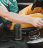 Italian car coffee machine. (Capsule (Nestle) + coffee powder 2 in one, exquisite and classic, wireless charging 52 times / cup