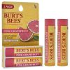 Pink Grapefruit Moisturizing Lip Balm Twin Pack by Burts Bees for Unisex - 2 x 0.15 oz Lip Balm