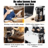PS6638TS Italian drip coffee machine 800W drip coffee automatic home coffee bean grinding small espresso machine  Automatic Portable coffee grinder fo