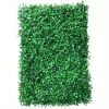 Artificial Boxwood Panel 12pcs Boxwood Hedge Wall Panels Artificial Grass Backdrop Wall 24X16 4cm Green Grass Wall