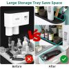 Toothbrush Holder Wall Mounted Automatic Toothpaste Dispenser Squeezer Kit
